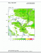 Rainfall Forecast 9-10 August 2015